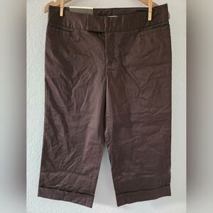 Merona Chocolate Brown Cropped Pants